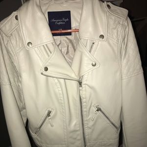 American Eagle Vegan Leather Jacket